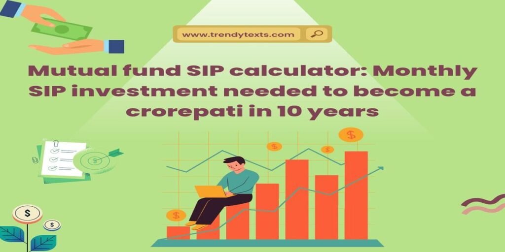 Mutual fund SIP calculator